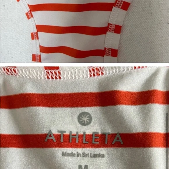 Athleta striped tank medium - Picture 5 of 5